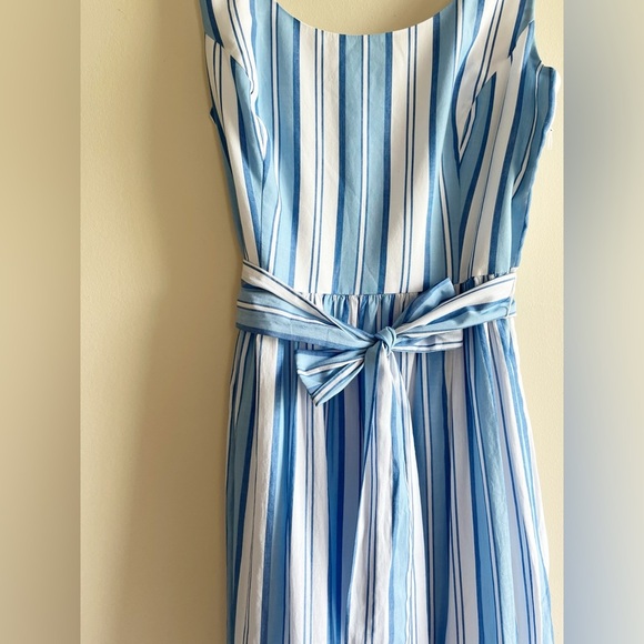 Vineyard Vines Ocean Stripe Maxi Dress Sz 0 - Picture 3 of 7